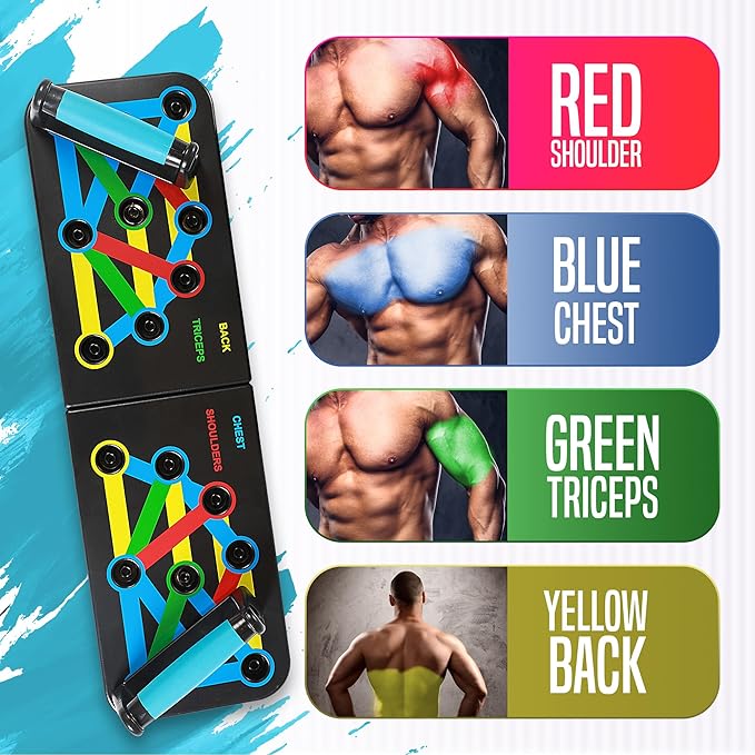 Push Up Board 9 in 1