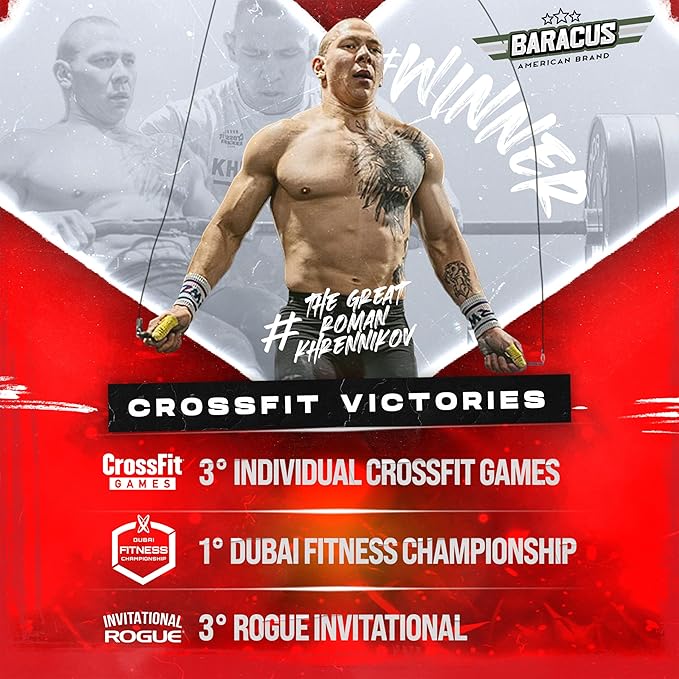 BARACUS Premium Thumb Tape Cross Training and Weightlifting for The Best Hook Grip - 23 ft Long - WOD Tape Chalk and Sweat Proof - Hook Grip Lifting Athletic Thumb Tape (RxCollectionPack)