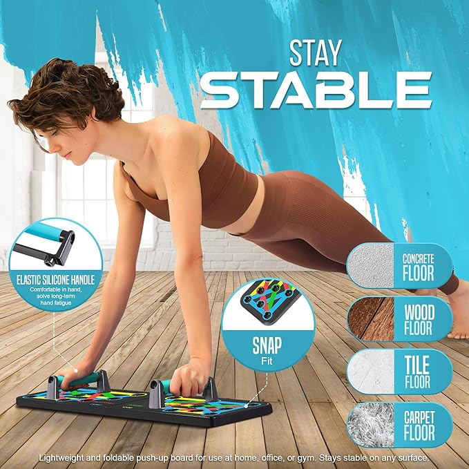 Push Up Board 9 in 1