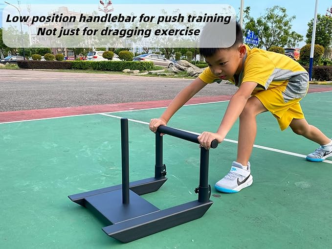 Weight Training Sled Fitness Push-Pull Sled Speed Training