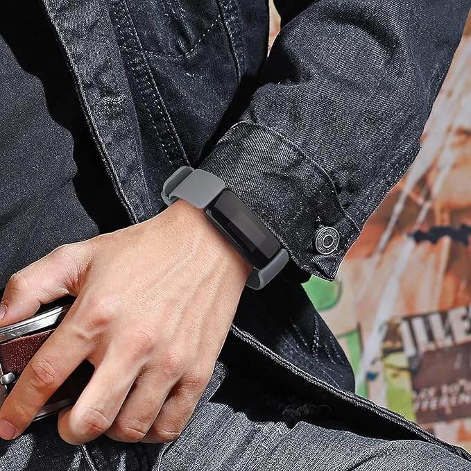 Bands Compatible with Fitbit Inspire 3 Bands for Women Men Sport Wristband Replacement Soft Silicone Straps for Fitbit Inspire 3 Smartwatch Small Large