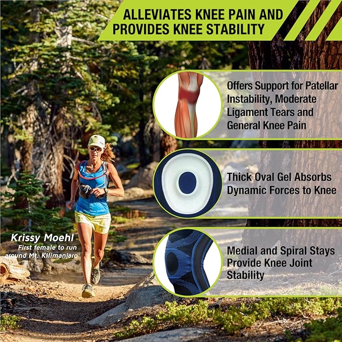Pro-Tec Gel Force Knee Support, X-Large