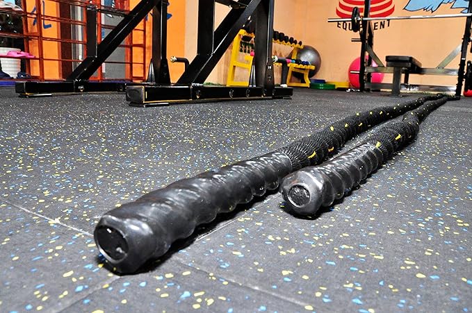 Battle Rope 1.5Inch 2 Inch Diameter Poly Dacron 30 FT, 40 FT, 50 FT