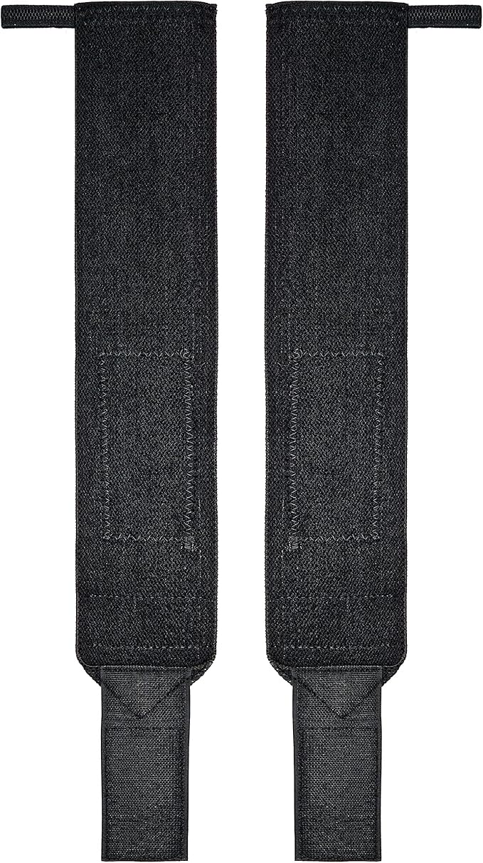 Baki Anime Wrist Wraps (19" Premium Quality) for Powerlifting, Bodybuilding, Weight Lifting - Wrist Support Braces, bench press, gym accessories, gym stuff, lifting accessories, weightlifting straps