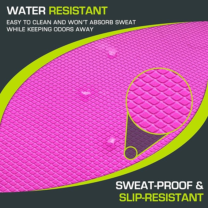 ProsourceFit Exercise Balance Pad – Non-Slip Cushioned Foam 15.5â€x12.75â€