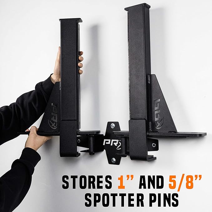 PRx Performance Squat Rack Spotter Arm Pairs Fits 3x3 with 1" or 5/8" Holes