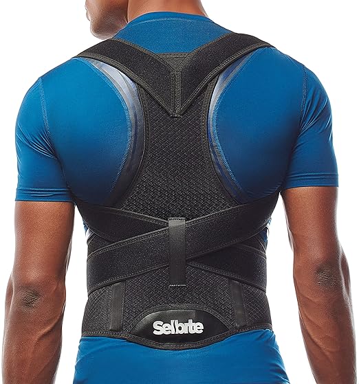 Back Brace Posture Corrector for Men and Women - Adjustable Posture Back Brace for Upper and Lower Back Pain Relief - Muscle Memory Support Straightener (XX-Large) (45-48")