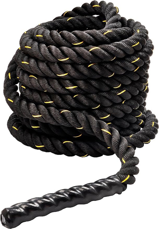 Battle Rope 1.5Inch 2 Inch Diameter Poly Dacron 30 FT, 40 FT, 50 FT