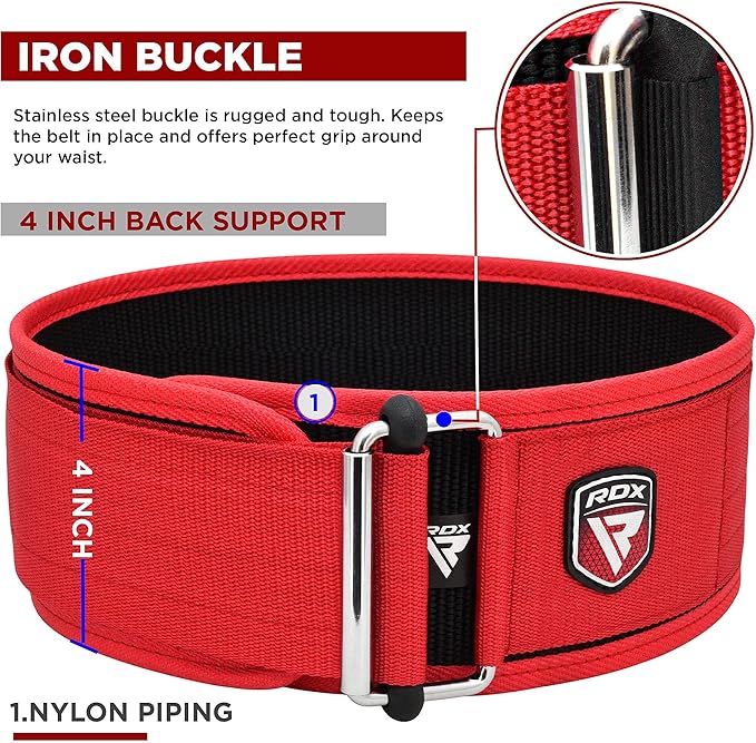 RDX Weight Lifting Belt - AUTO LOCK 4”