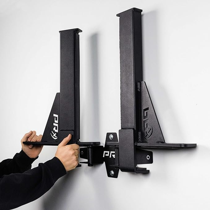 PRx Performance Squat Rack Spotter Arm Pairs Fits 3x3 with 1" or 5/8" Holes