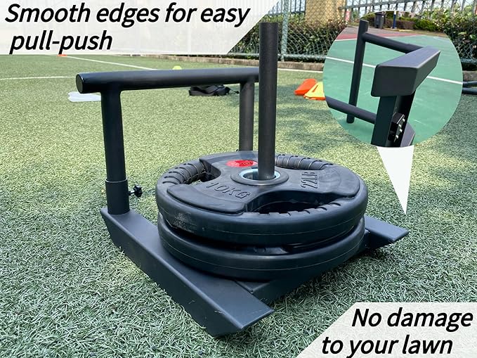 Weight Training Sled Fitness Push-Pull Sled Speed Training
