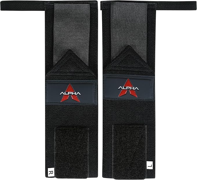 Alpha Sports Wrist Wraps for Weightlifting,Gym Exercise,Adjustable,Durable for Crossfit,Powerlifting, Bodybuilding, and Fitness Workouts,Enhanced Stability for Lifting,Training