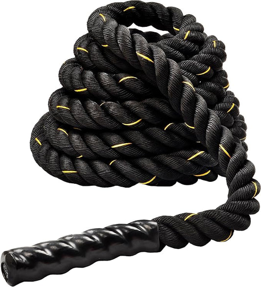Battle Rope 1.5Inch 2 Inch Diameter Poly Dacron 30 FT, 40 FT, 50 FT