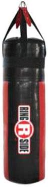 Ringside Apex Heavy Bag, Punching Bag for Boxing Training and Workout, 100 lbs, Includes Nylon Straps and Hanging Clip
