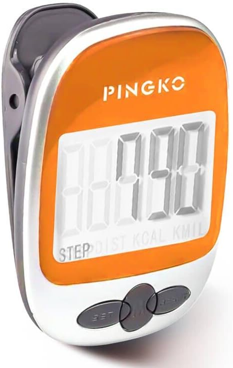 PINGKO Outdoor Multi-Function Portable Sport Pedometer Step/Distance/Calories/Counter