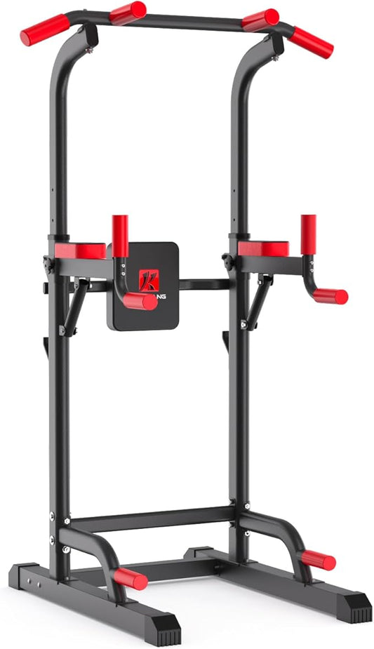 Power Tower Dip Station 85.5" for Equipment,400LBS