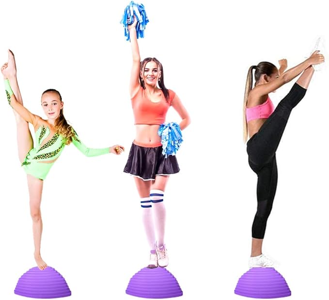 Stunt Training Stand Cheerleading Fly Right Stunting Balance Trainer - Also Promotes Balance & Coordination in Children