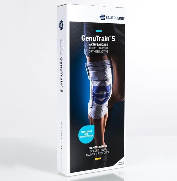 Bauerfeind - GenuTrain S - Hinged Knee Brace Support - Advanced Stability of the knee joint