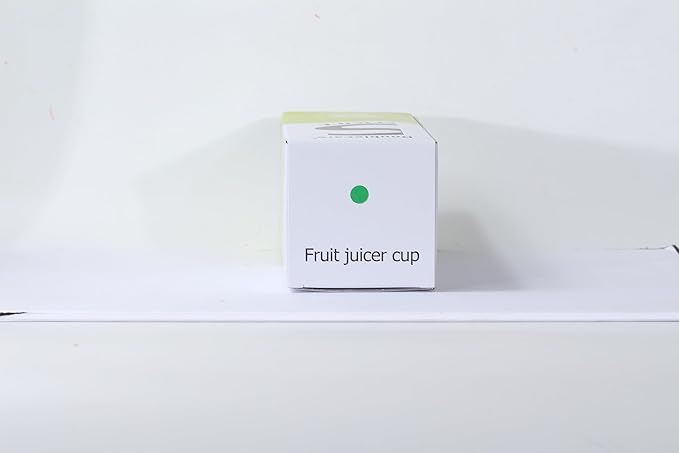 Portable Electric USB Juicer Blender Cup, Mini Blender for Shakes and Smoothies, Juice - 380ml, Six Blades, Green