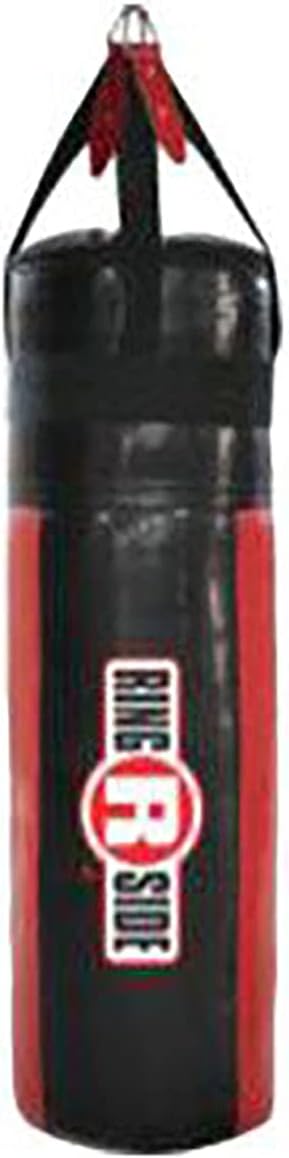 Ringside Apex Heavy Bag, Punching Bag for Boxing Training and Workout, 100 lbs, Includes Nylon Straps and Hanging Clip