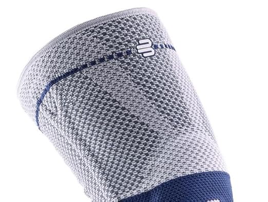 Bauerfeind - GenuTrain - Knee Brace - Targeted Support for Pain Relief and Stabilization of The Knee, Provides Relief of Weak, Swollen, and Injured Knees- Size 3 - Color Nature