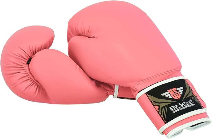 Be Smart Kids Boxing Gloves 4-12 Years 4oz 6oz Training Gloves for Children Sparring Youth Boxing Gloves Junior Training Mitts Punch PU Leather MMA Muay Thai Kick Boxing
