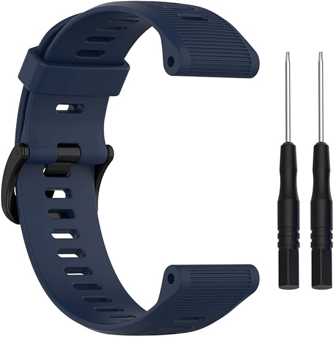 Band for Garmin Forerunner 945, Soft Silicone Replacement Watch Band Strap for Garmin Forerunner 935 Smart Watch (No Tracker)