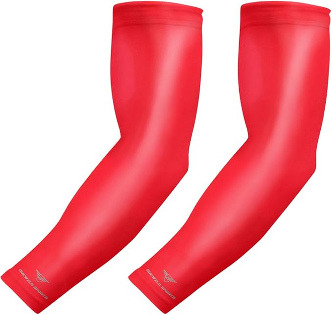 Bucwild Sports Solid Color Compression Arm Sleeves Youth & Adult (1 Pair)