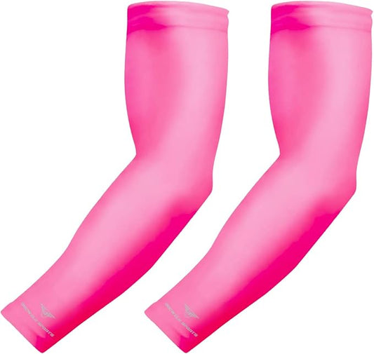 Bucwild Sports Solid Color Compression Arm Sleeves Youth & Adult (1 Pair)