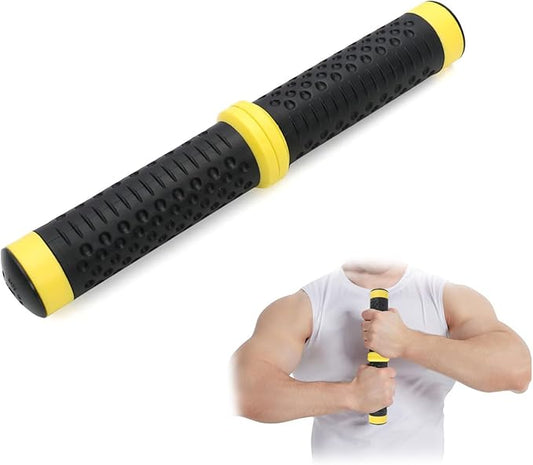Twist Grip for Resistance Bar: Twist Grip Strength (Grey-132lb) & (Yellow-44lb)