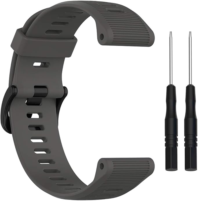 Band for Garmin Forerunner 945, Soft Silicone Replacement Watch Band Strap for Garmin Forerunner 935 Smart Watch (No Tracker)