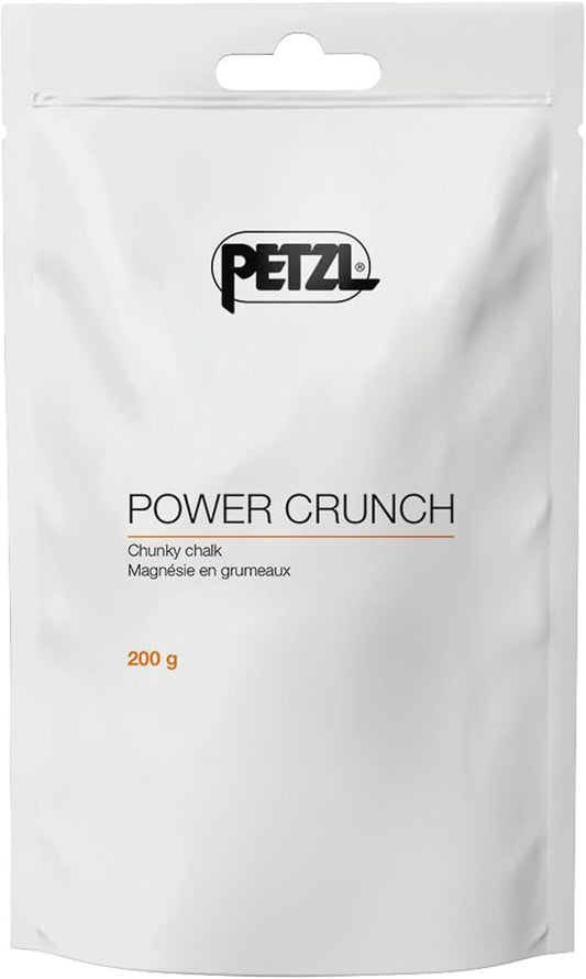 PETZL Power Crunch Chalk - Chunky Loose Chalk for Climbing and Gymnastics