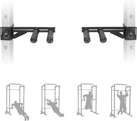 SYL Fitness Dip Bar Attachments for 2" x 2" or 3" x 3" Power