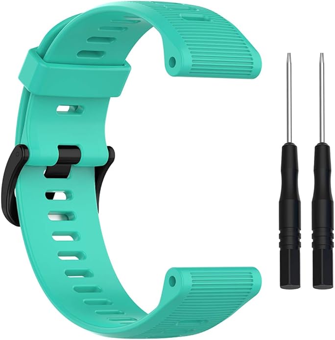 Band for Garmin Forerunner 945, Soft Silicone Replacement Watch Band Strap for Garmin Forerunner 935 Smart Watch (No Tracker)