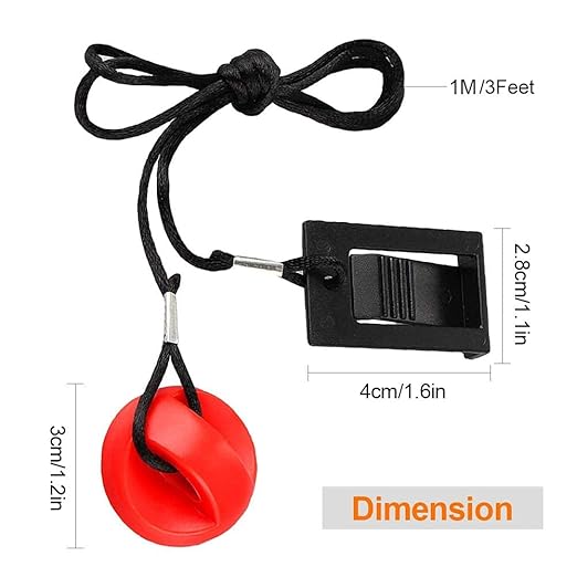 Universal Treadmill Magnet Safety Key Treadmill Key Treadmill Safety Key Magnetic Security Key Treadmill Parts