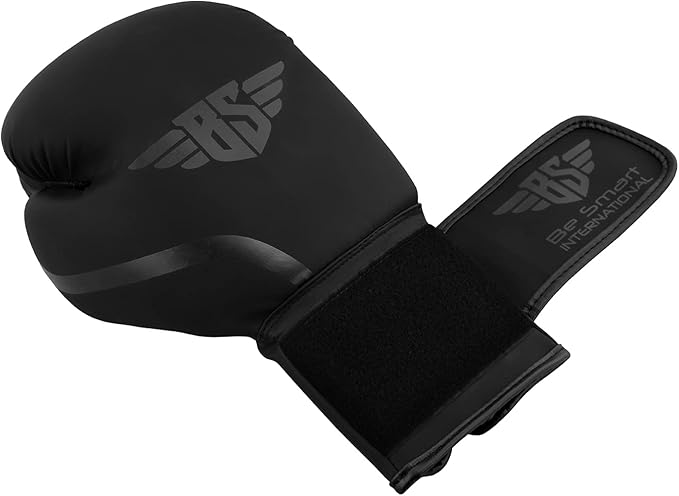 Be Smart Kids Boxing Gloves 4-12 Years 4oz 6oz Training Gloves for Children Sparring Youth Boxing Gloves Junior Training Mitts Punch PU Leather MMA Muay Thai Kick Boxing