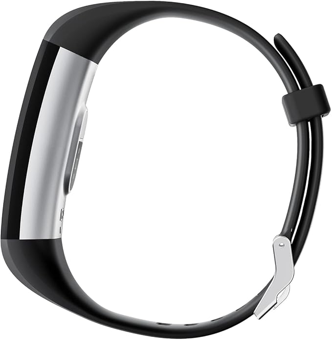 Atan Fitness Tracker with Heart Rate & Blood Oxygen Monitor – Smart Watch for Android & iOS, IP68 Waterproof, Sleep & Stress Tracking, Multi-Sport Mode, Step Counter, 7-Day Battery Life (Black)