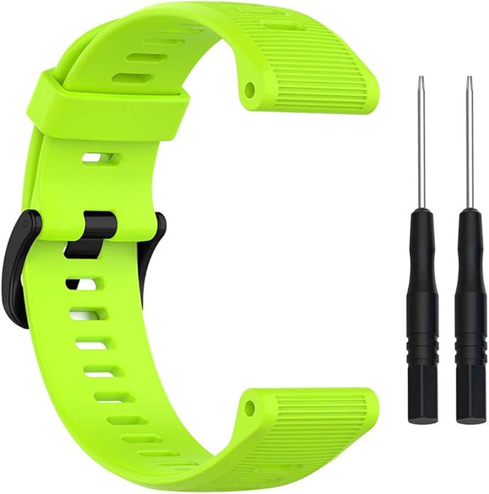 Band for Garmin Forerunner 945, Soft Silicone Replacement Watch Band Strap for Garmin Forerunner 935 Smart Watch (No Tracker)