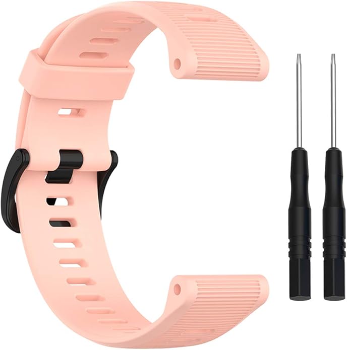 Band for Garmin Forerunner 945, Soft Silicone Replacement Watch Band Strap for Garmin Forerunner 935 Smart Watch (No Tracker)