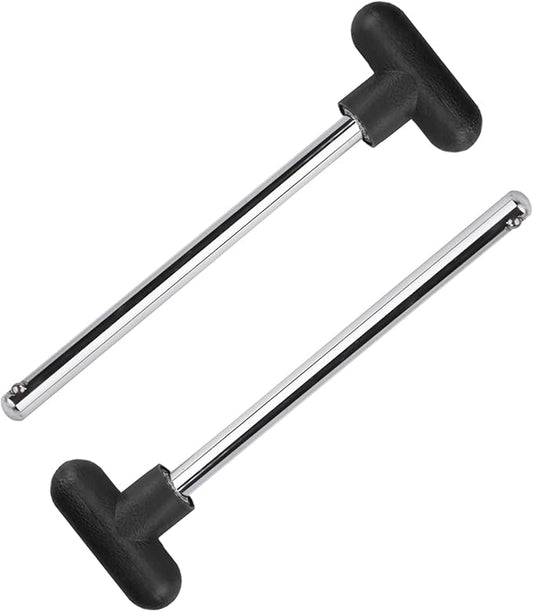 Fitness Universal Weight Stack Pin, Gym Pin Heavy Duty Replacement, Pin Tensile 3/8 Inch Diameter 5-1/2" Locking Space Weight Machine Pin for Home Gym Exercise Machine Parts & Accessories