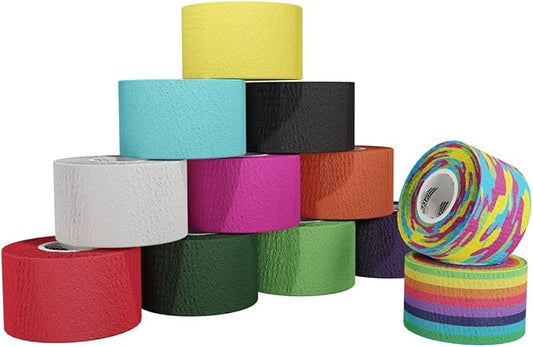 BARACUS Premium Thumb Tape Cross Training and Weightlifting for The Best Hook Grip - 23 ft Long - WOD Tape Chalk and Sweat Proof - Hook Grip Lifting Athletic Thumb Tape (RxCollectionPack)