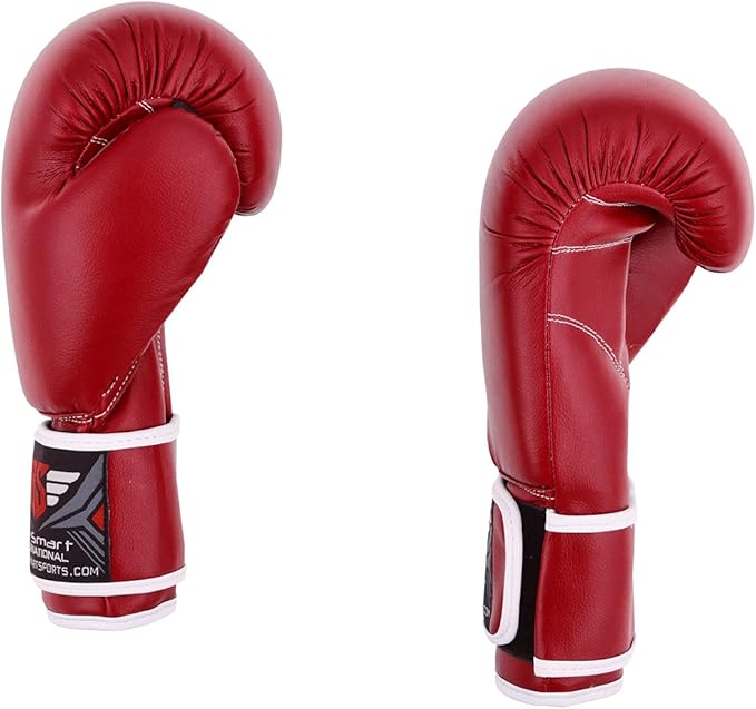 Be Smart Kids Boxing Gloves 4-12 Years 4oz 6oz Training Gloves for Children Sparring Youth Boxing Gloves Junior Training Mitts Punch PU Leather MMA Muay Thai Kick Boxing