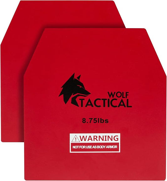 WOLF TACTICAL Weight Vest Plates - 5.75/8.75/14.5/19.75LB Pairs