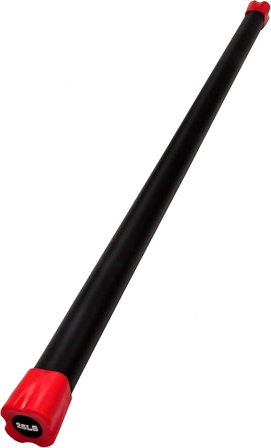 Signature Fitness Total Body Workout Weighted Bar Weighted