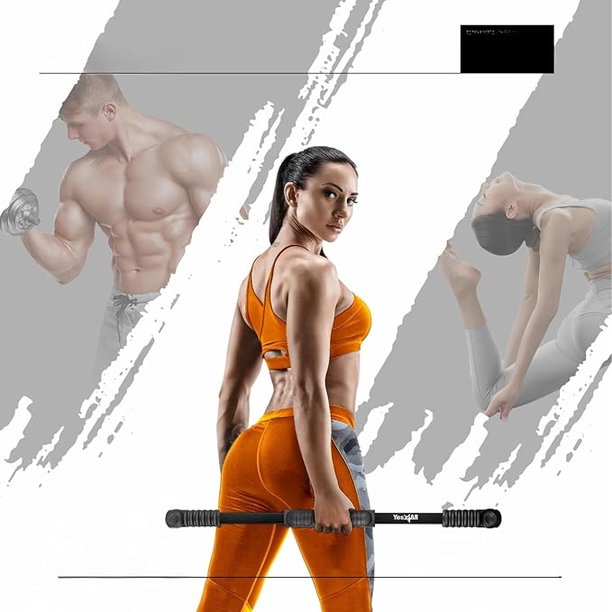 Yes4All Elastic Fitness Exercise Bar