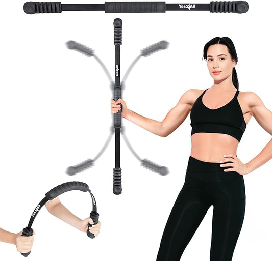 Yes4All Elastic Fitness Exercise Bar