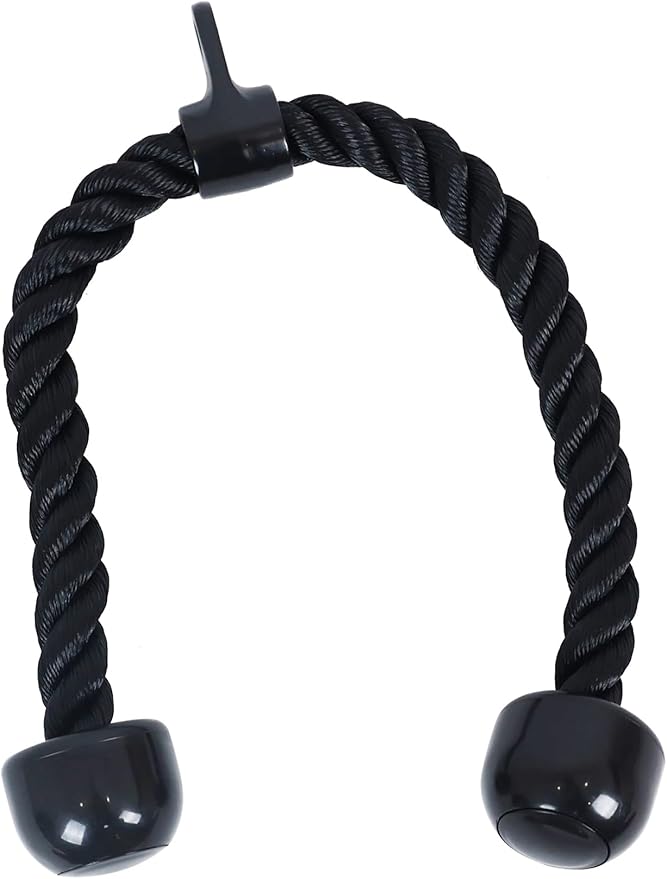 Tricep Press Down Cable Attachment, LAT Pulldown Attachment, Weight Machine Accessories, V Handle with Rotation, Tricep Rope, Rotating Bar, V-Shaped Bar, Multiple Options