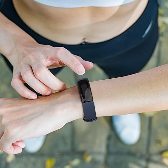 Bands Compatible with Fitbit Inspire 3 Bands for Women Men Sport Wristband Replacement Soft Silicone Straps for Fitbit Inspire 3 Smartwatch Small Large