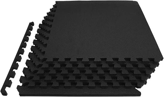 BalanceFrom Puzzle Exercise Mat with EVA Foam Interlocking
