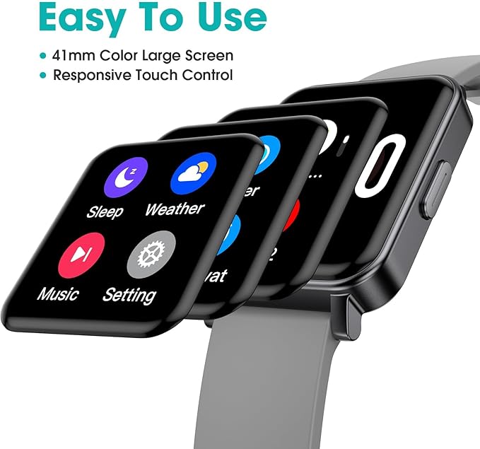 Pedometer Watch Senior Friendly No App/Phone Required, Waterproof Fitness Tracker Watch with Step Counter Calories/Sleep Tracker for Walking Running for Men Women